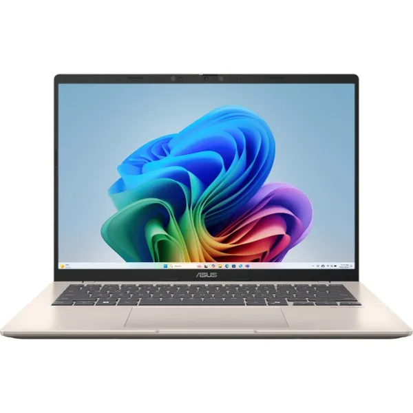 Asus Vivobook 14 X1407QA-LY045W | Platinum Gold | 14 " | IPS | WUXGA | 1920 x 1200 pixels | 60 Hz | Anti-glare | Snapdragon X | 