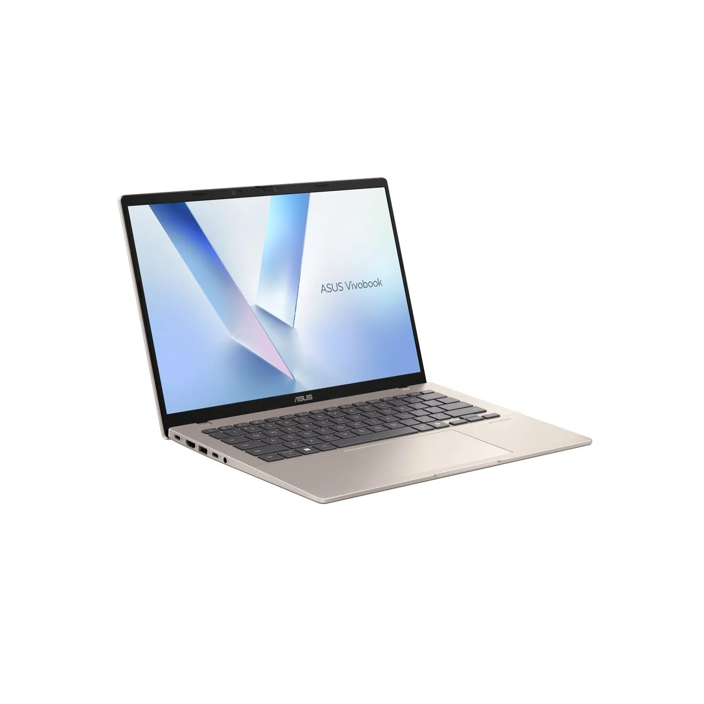 Asus Vivobook 14 X1407QA-LY045W | Platinum Gold | 14 " | IPS | WUXGA | 1920 x 1200 pixels | 60 Hz | Anti-glare | Snapdragon X | 
