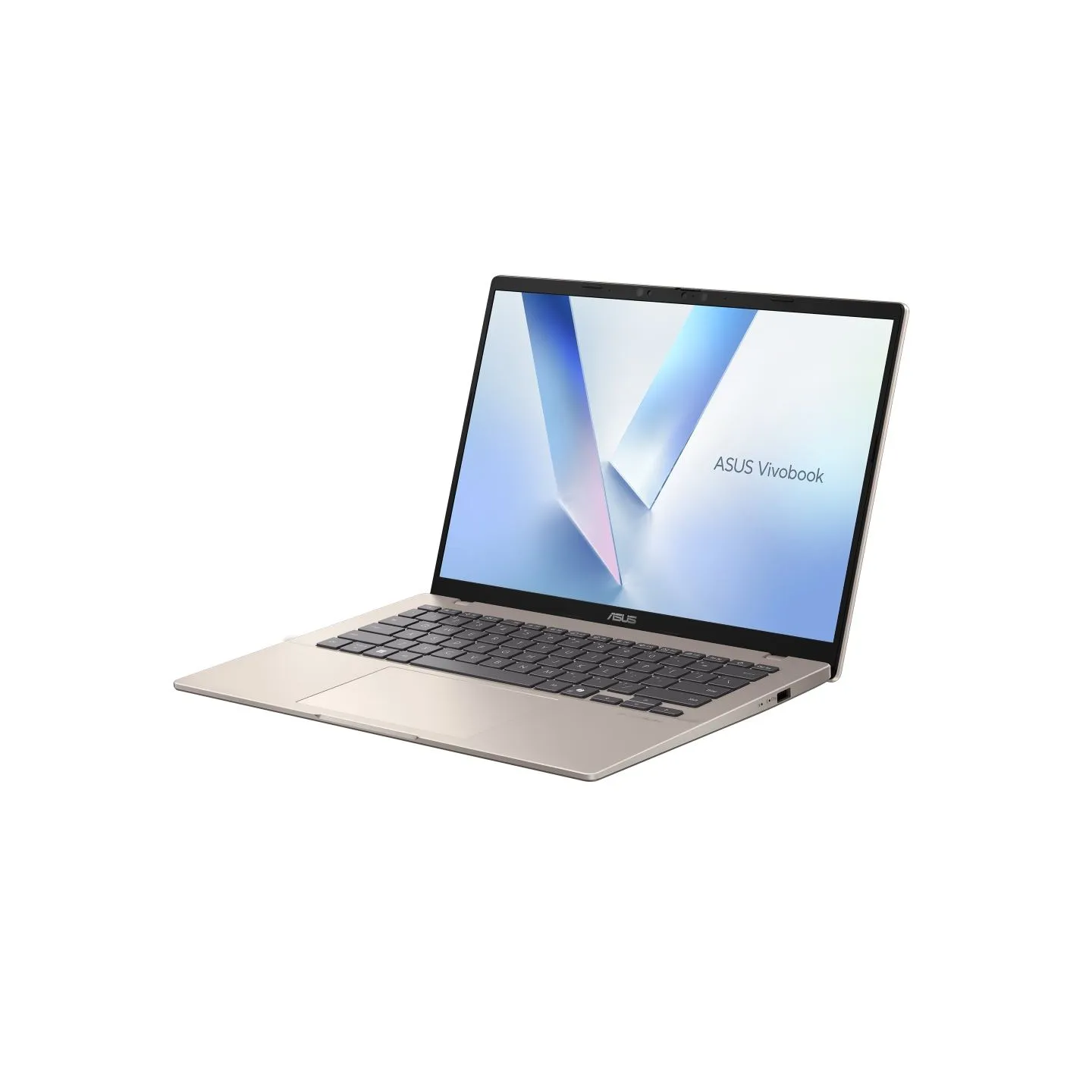 Asus Vivobook 14 X1407QA-LY045W | Platinum Gold | 14 " | IPS | WUXGA | 1920 x 1200 pixels | 60 Hz | Anti-glare | Snapdragon X | 