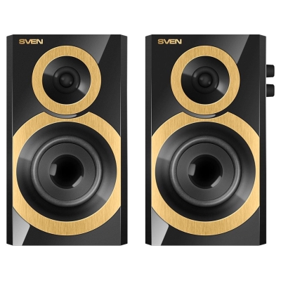 Sven Speakers SVEN SPS-619 GOLD, black (20W)