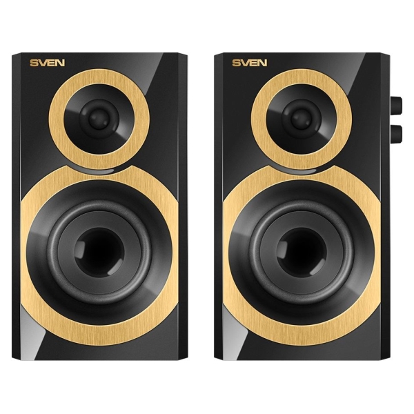 Sven Speakers SVEN SPS-619 GOLD, black (20W)