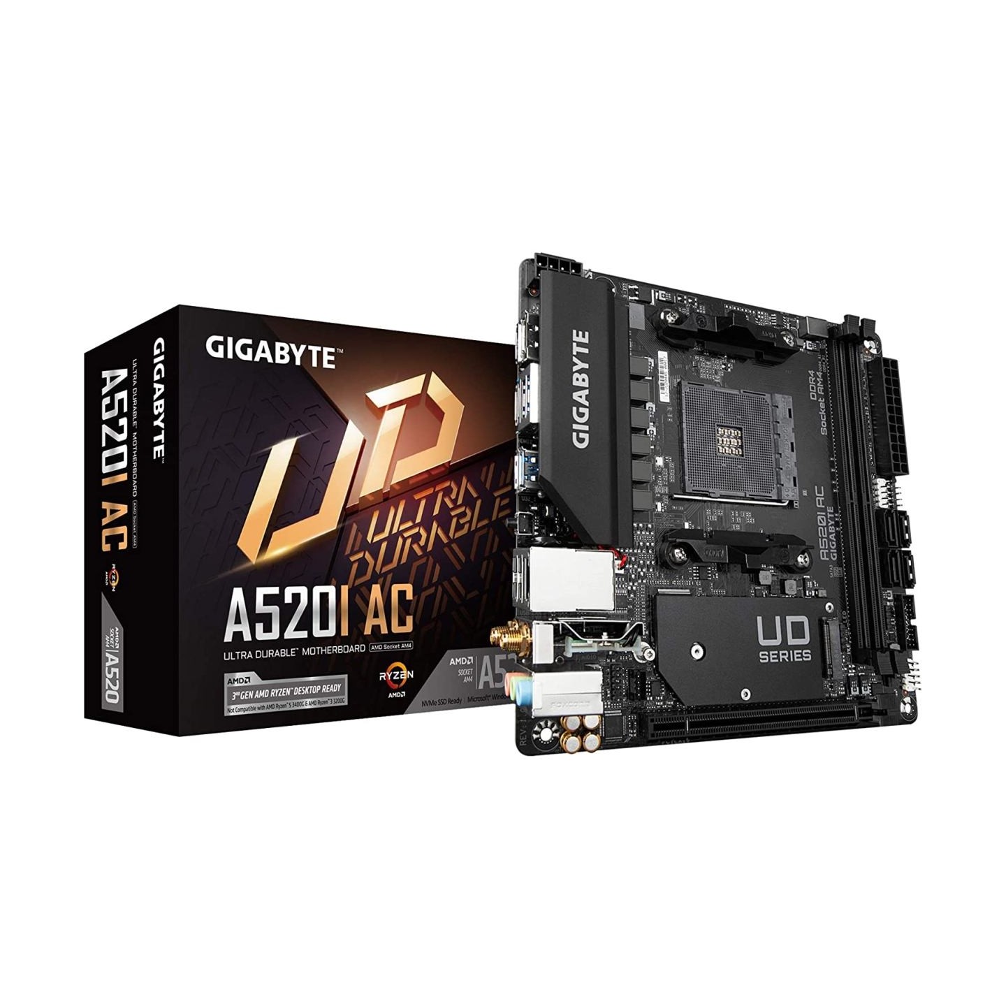 Gigabyte A520I AC Socket AM4 AMD A520
