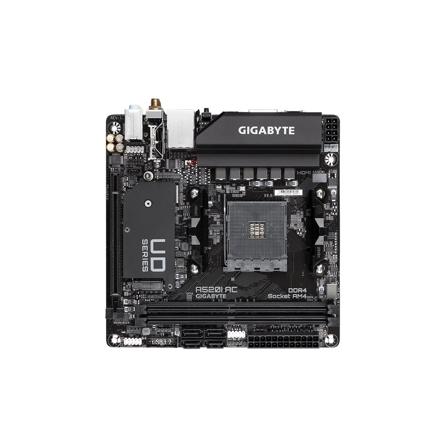 Gigabyte A520I AC Socket AM4 AMD A520