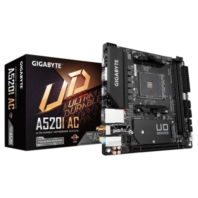 Gigabyte A520I AC AM4 2DDR4 DP/2HDMI mITX