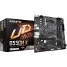 Gigabyte | B550M K 1.0 M/B | Processor family AMD | Processor socket AM4 | DDR4 DIMM | Memory slots 4 | Supported hard disk driv