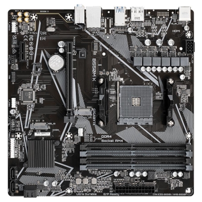 Gigabyte B550M K AM4 DDR4 mATX MB
