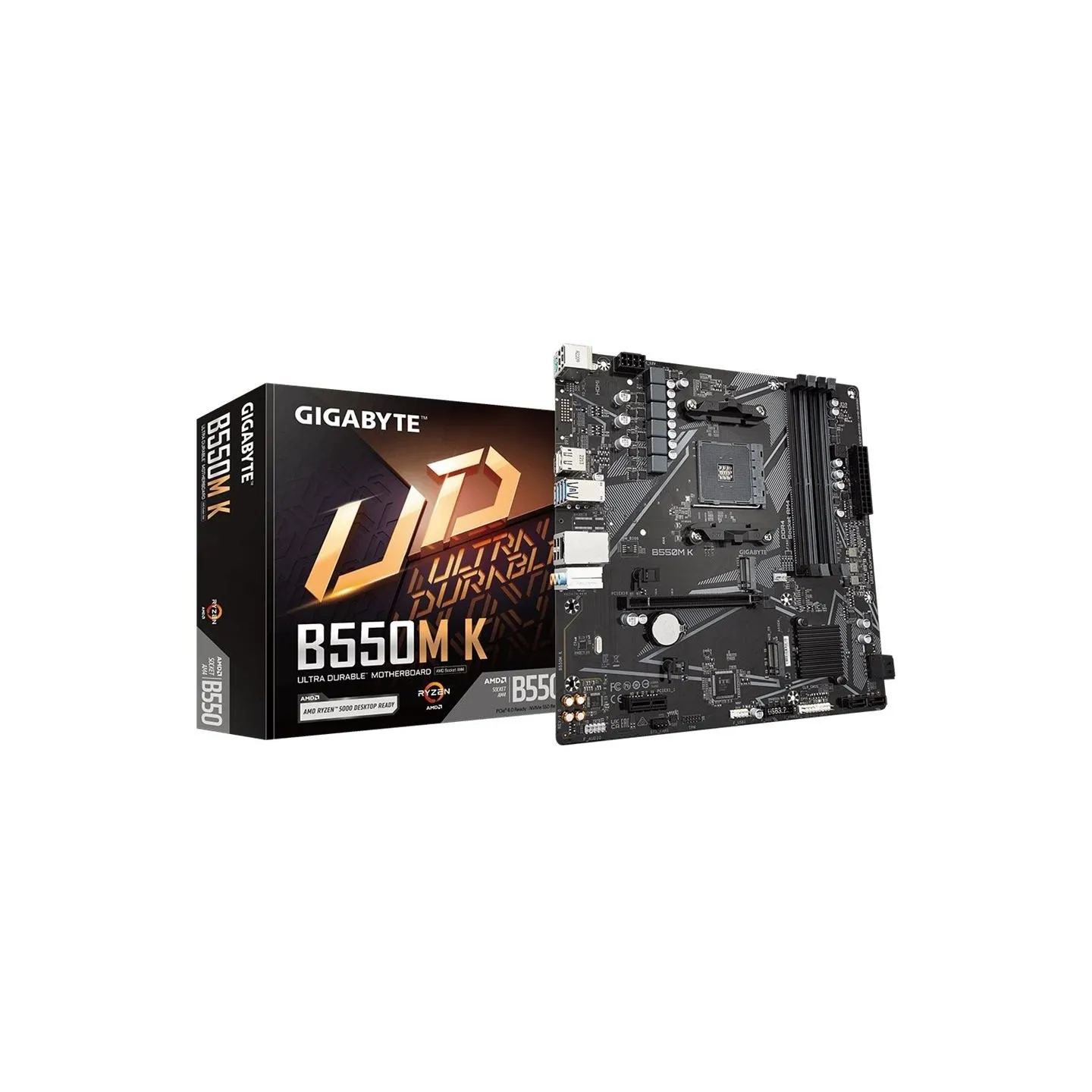 Gigabyte B550M K AM4 DDR4 mATX MB