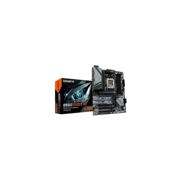Gigabyte | B650 EAGLE AX | Processor family AMD | Processor socket AM5 | DDR5 | Supported hard disk drive interfaces M.2, SATA |