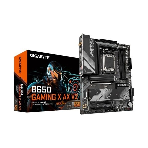 Gigabyte Motherboard B650 GAMING X AX V2 AM5 4DDR5 HDMI/DP M.2 ATX