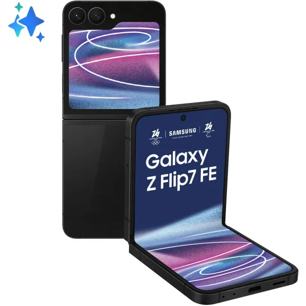 Samsung MOBILE PHONE GALAXY FLIP7 FE/256GB BLACK SM-F761B SAMSUNG