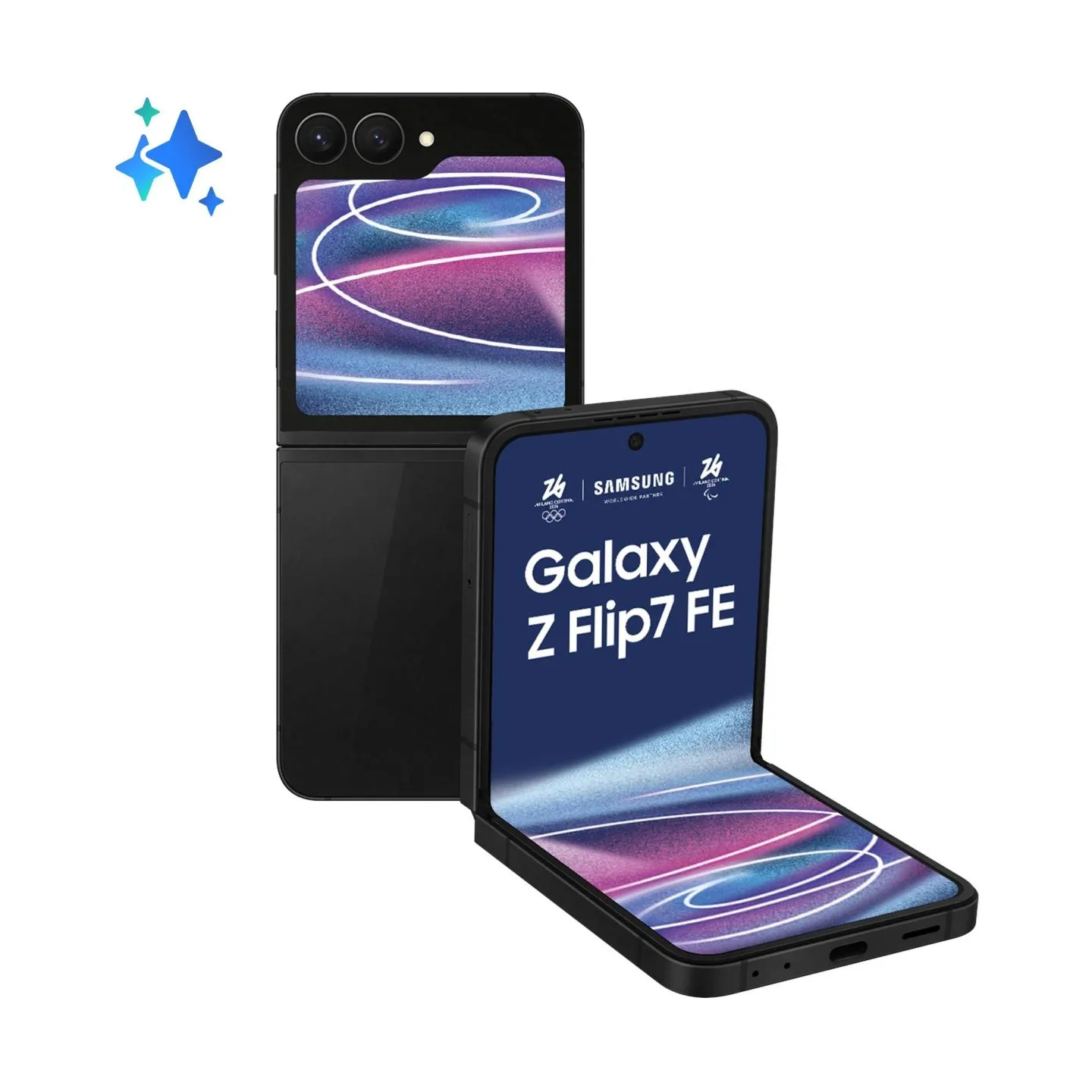 Samsung MOBILE PHONE GALAXY FLIP7 FE/256GB BLACK SM-F761B SAMSUNG