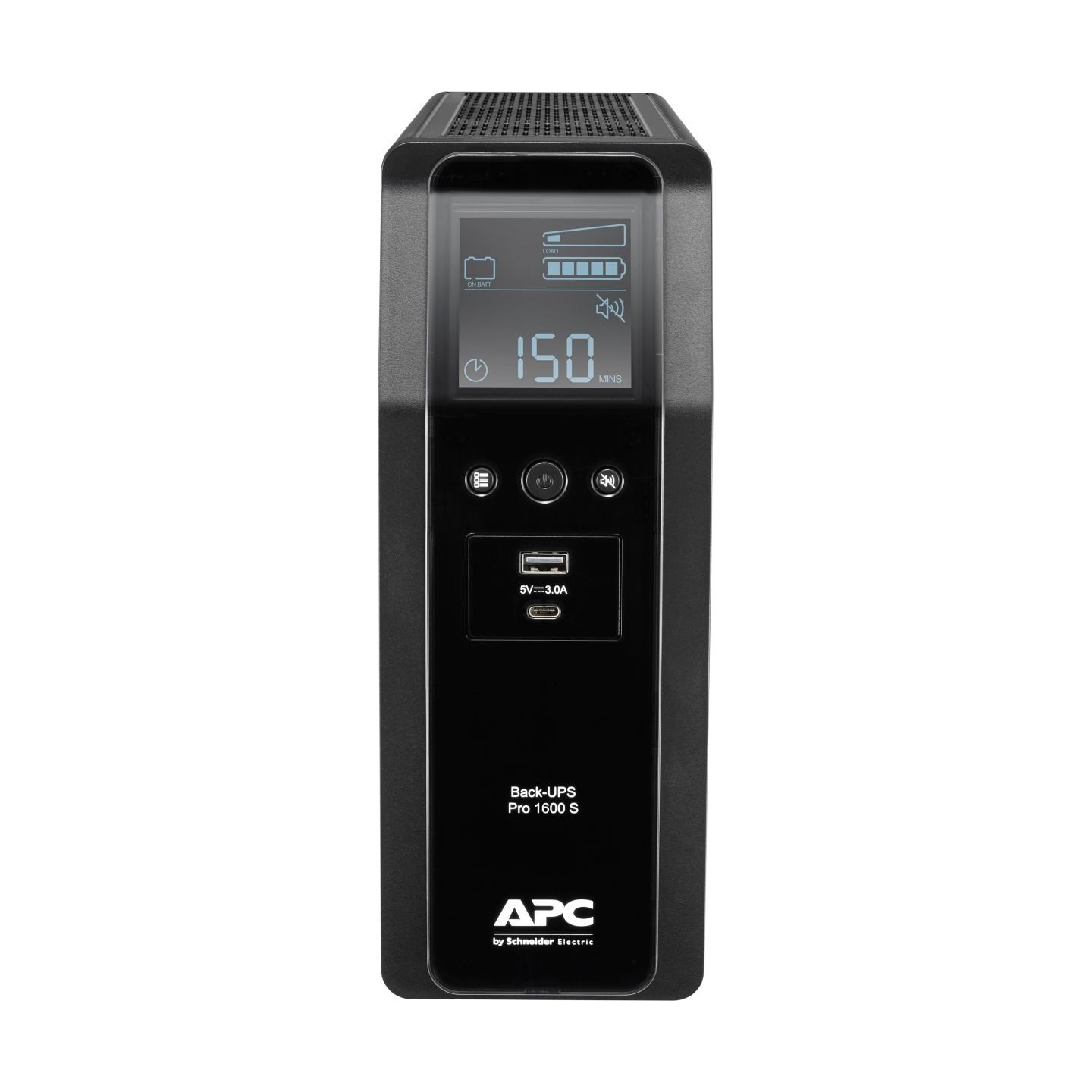 APC BACK UPS PRO BR 1600VA, SINEWAVE,8 OUTLETS, AVR, LCD INTERFACE