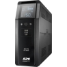 APC BACK UPS PRO BR 1600VA, SINEWAVE,8 OUTLETS, AVR, LCD INTERFACE