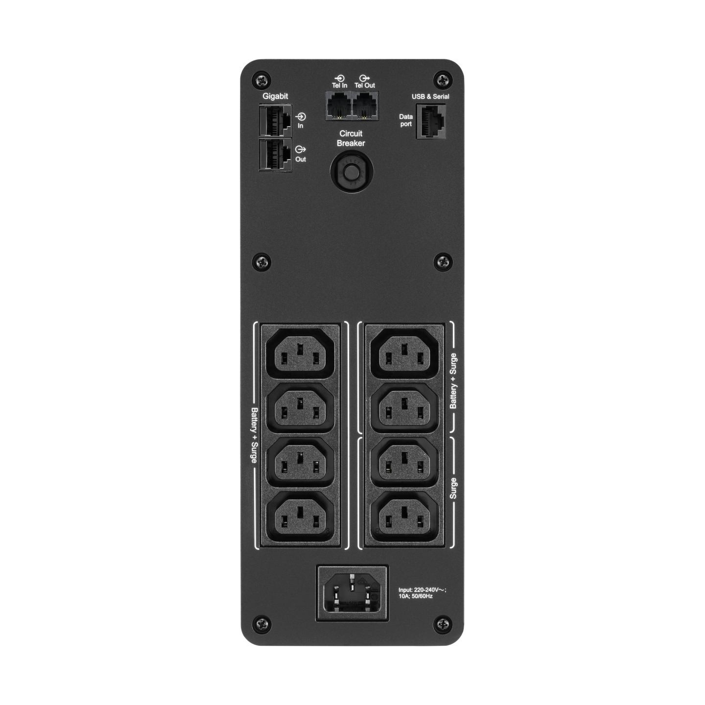 APC BACK UPS PRO BR 1600VA, SINEWAVE,8 OUTLETS, AVR, LCD INTERFACE