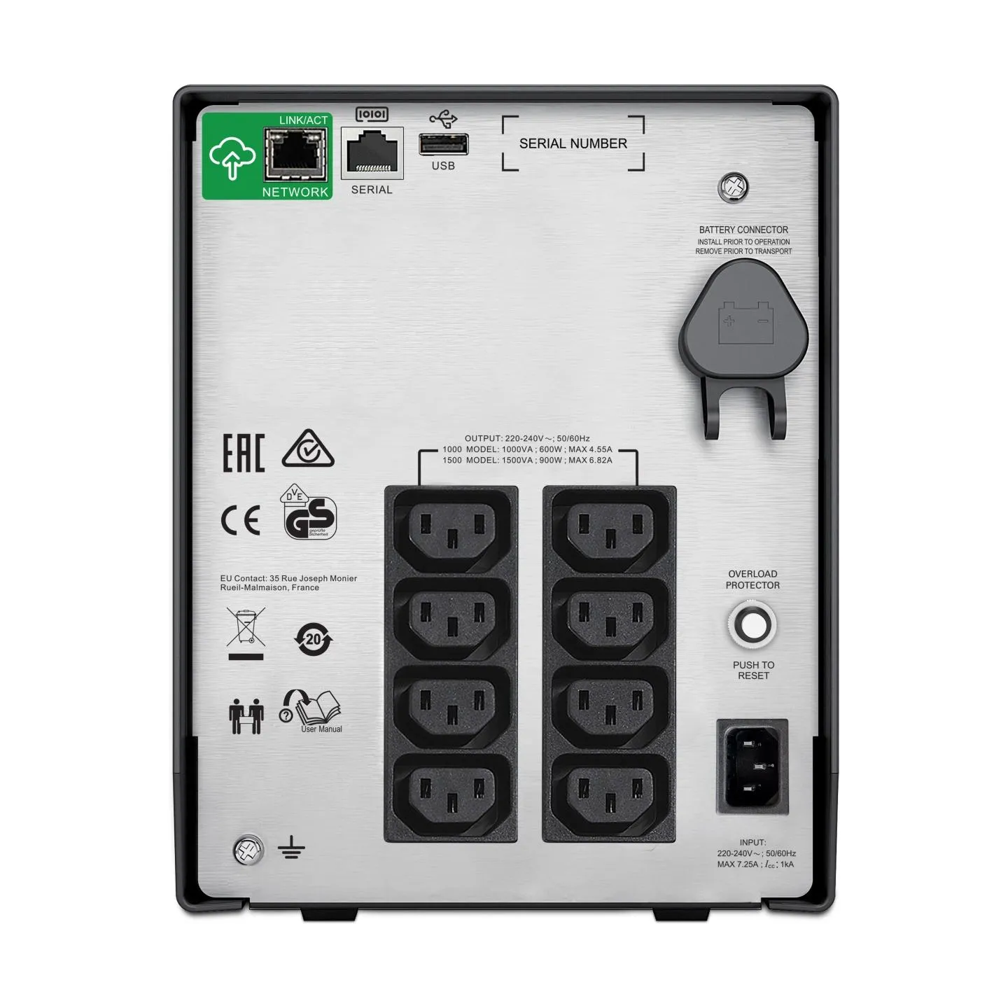 APC SMART-UPS C 1000VA LCD 230V WITH SMARTCONNECT