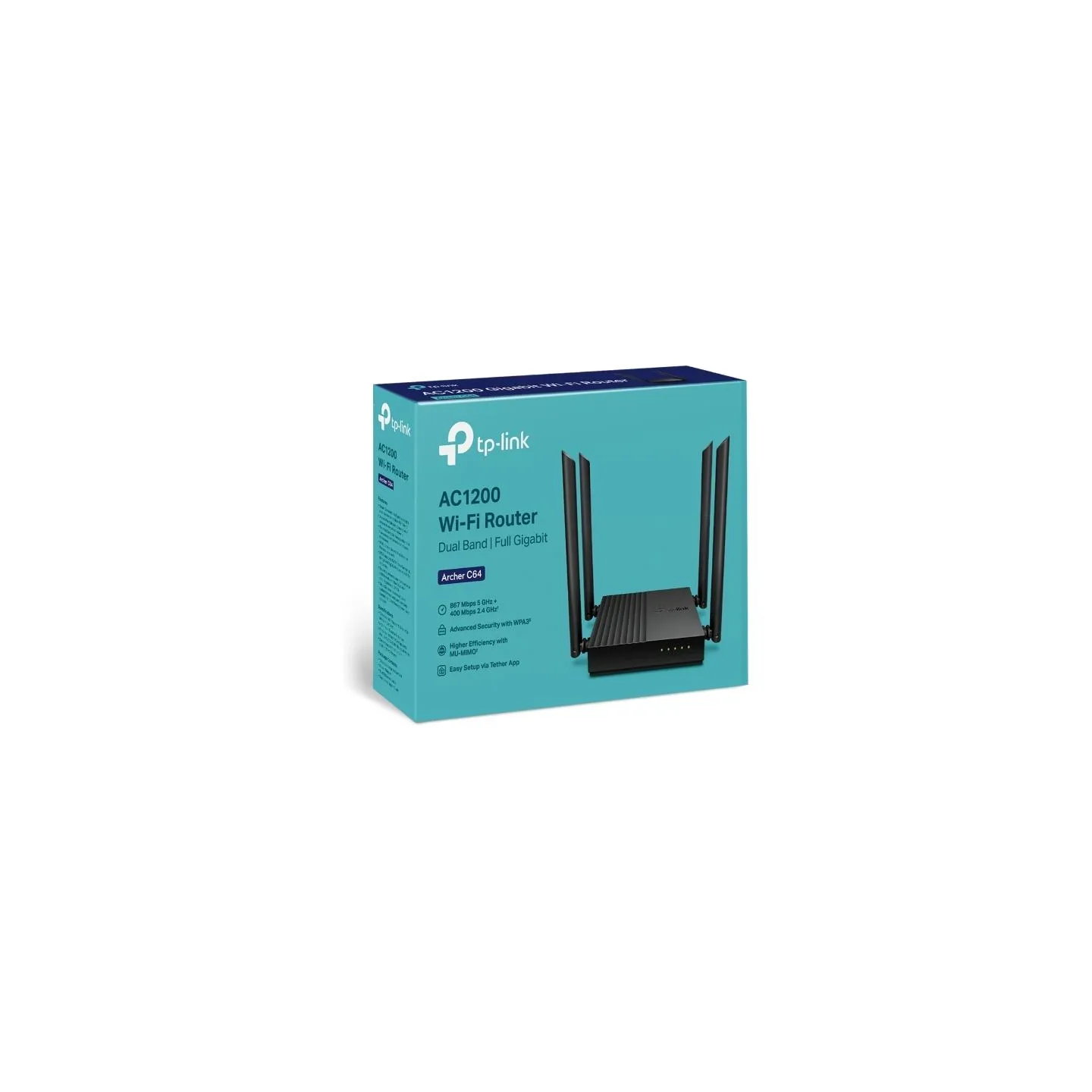 Tp-Link Archer C64 AC1200 WiFi router