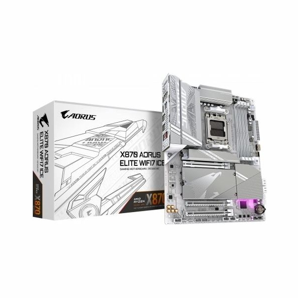 Gigabyte Motherboard X870 A ELITE WF7 ICE AM 5 4DDR5 HDMI/USB-C ATX