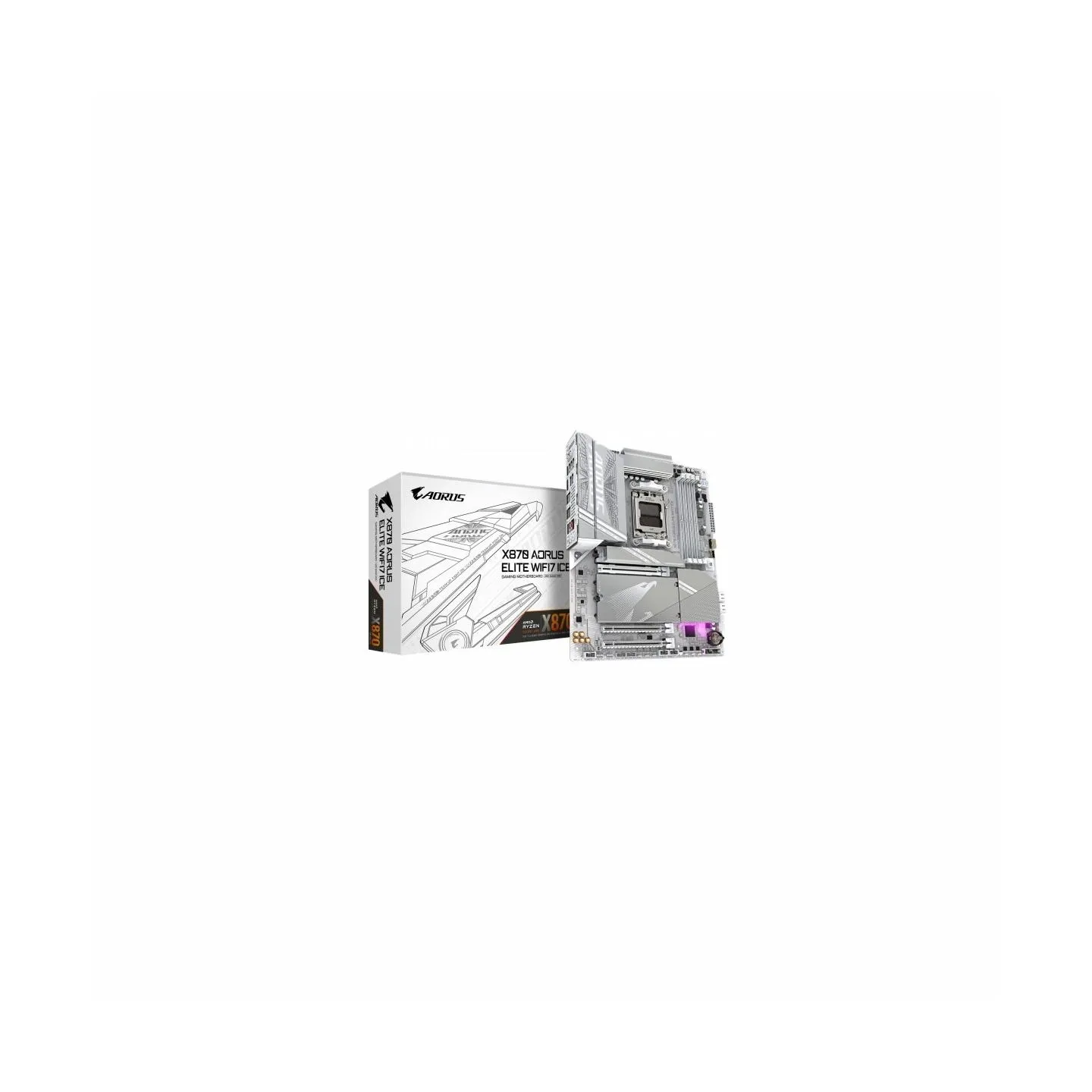 Gigabyte X870 A ELITE WF7 ICE AM5 ATX MB