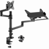 Gembird Desk mounted adjustable monitor