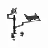 Gembird Desk mounted adjustable monitor