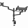 Gembird Desk mounted adjustable monitor