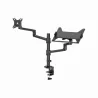 Gembird Desk mounted adjustable monitor