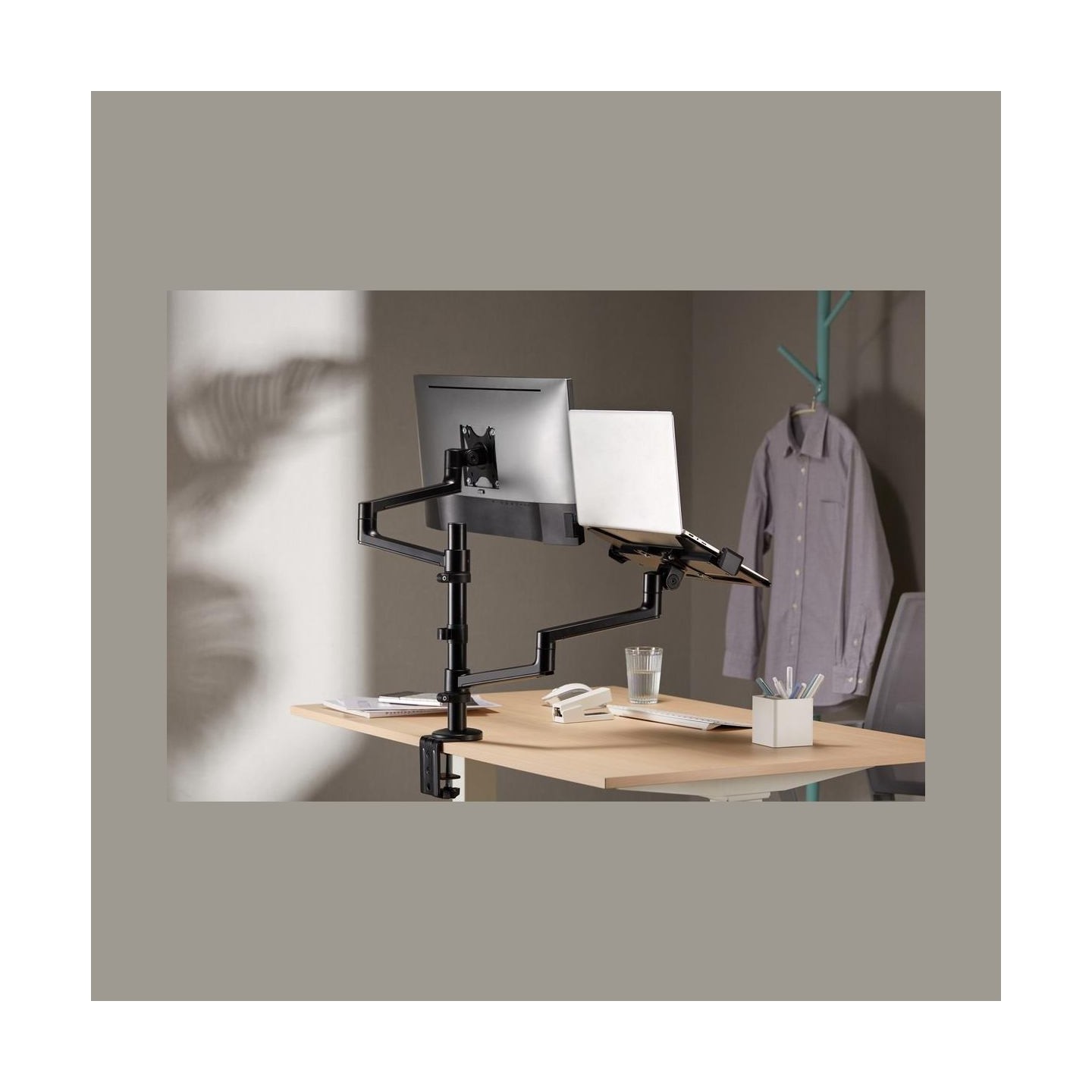 Gembird Desk mounted adjustable monitor
