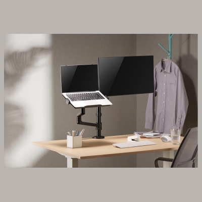 Gembird Desk mounted adjustable monitor