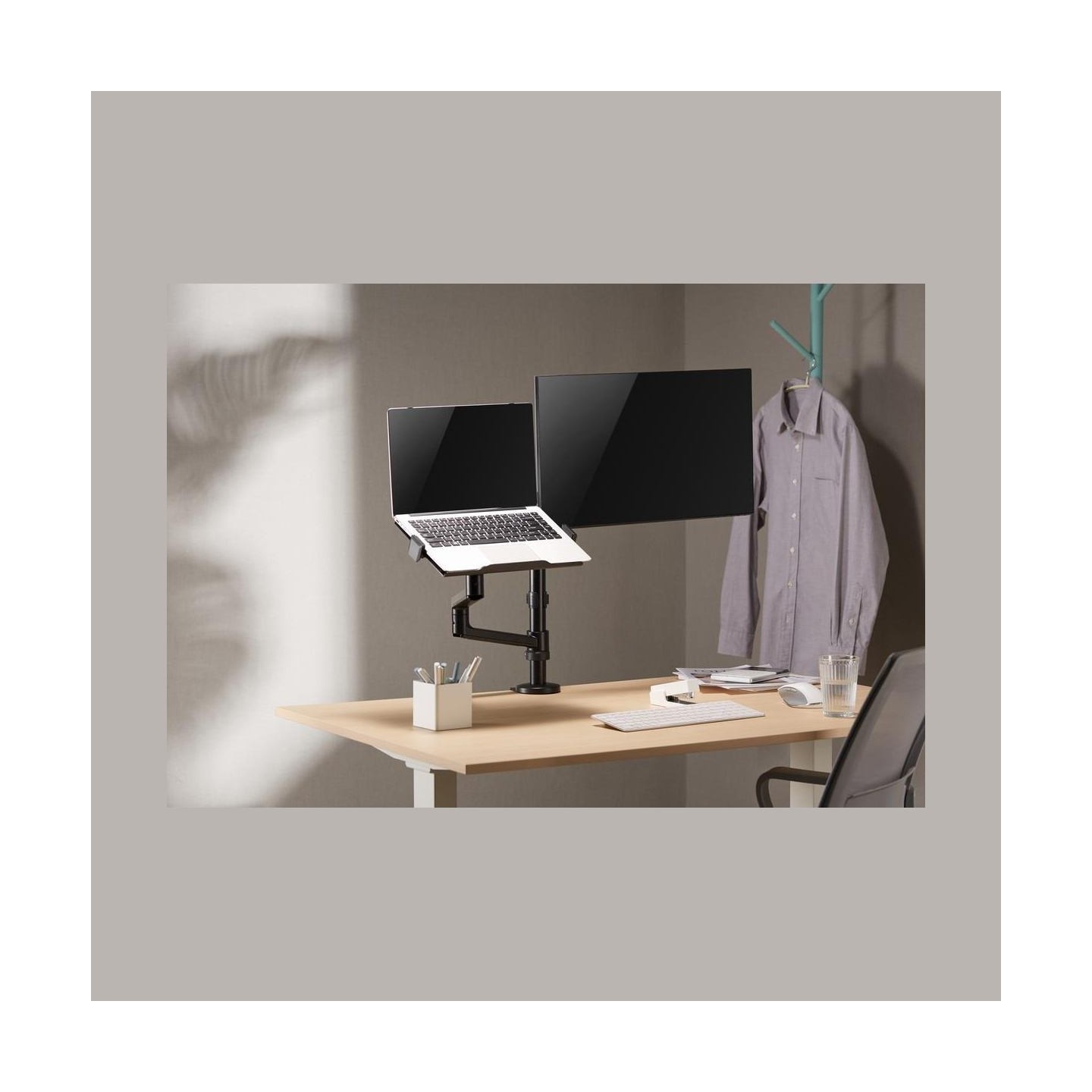 Gembird Desk mounted adjustable monitor