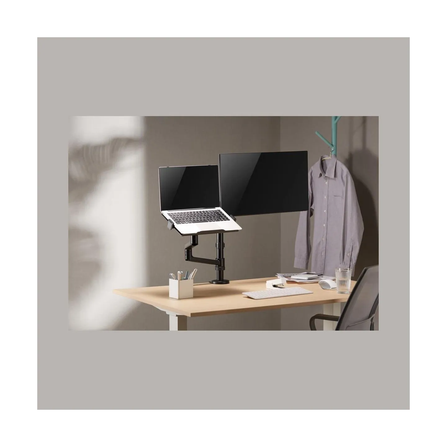 Gembird Desk mounted adjustable monitor