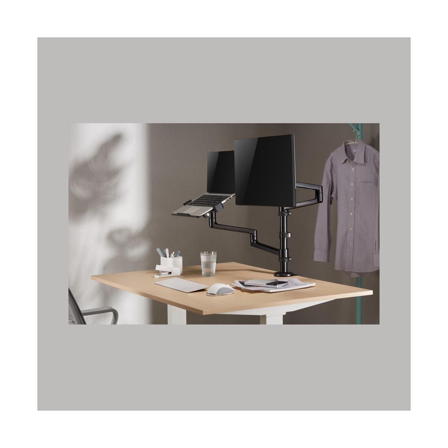 Gembird Desk mounted adjustable monitor