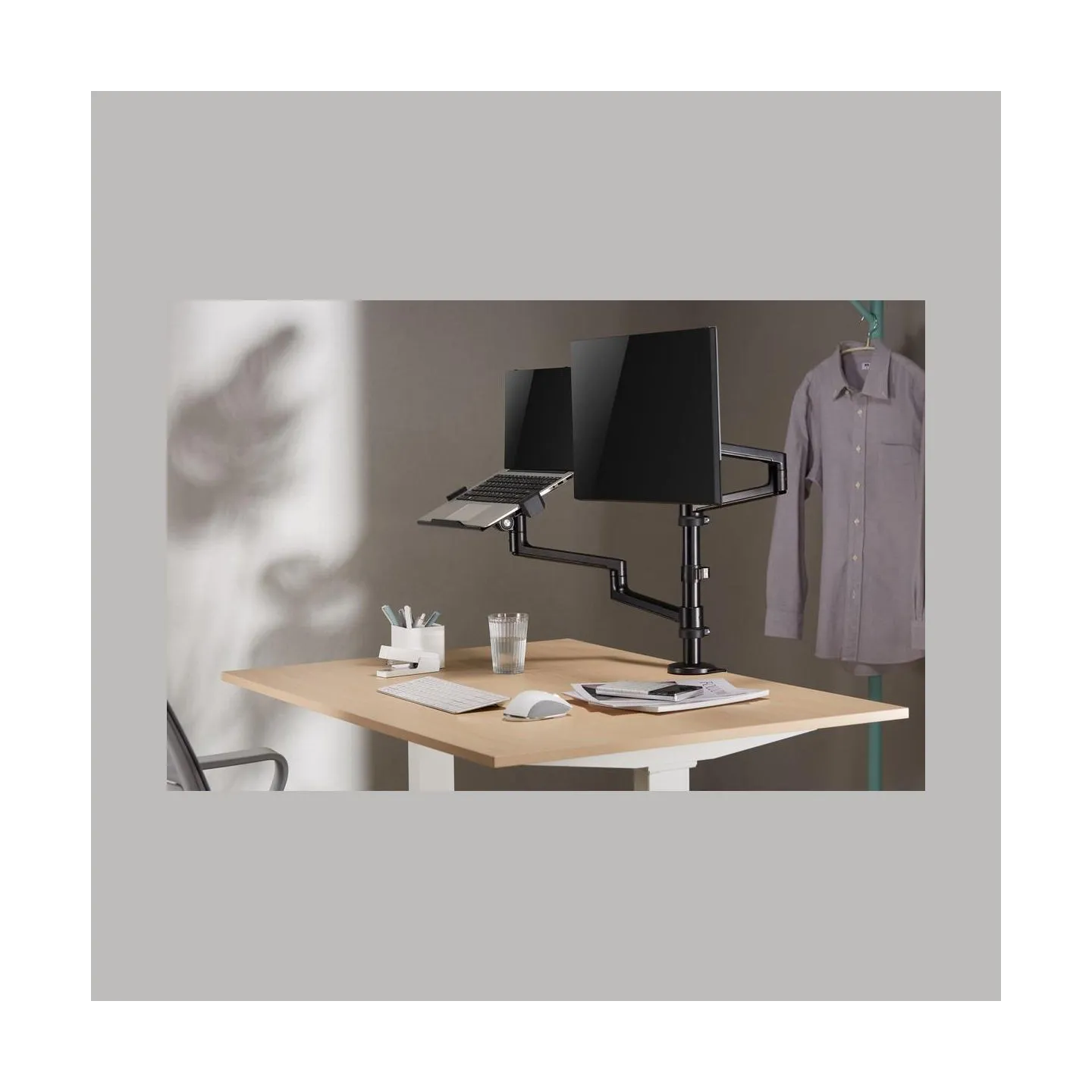 Gembird Desk mounted adjustable monitor