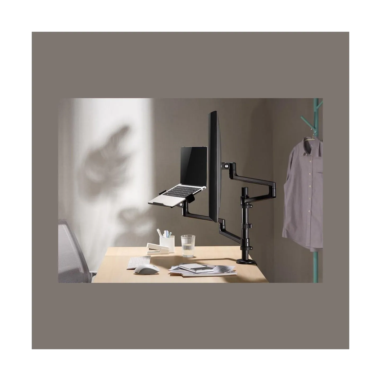 Gembird Desk mounted adjustable monitor