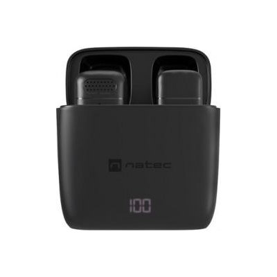 Natec | Microphone | NMI-2255 | Hopper | Black | Noise reduction