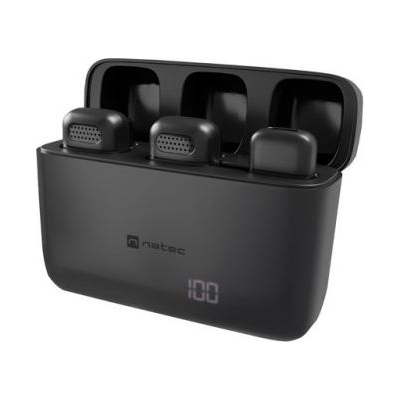 Natec | Microphone | NMI-2253 | Hopper | Black | Noise reduction