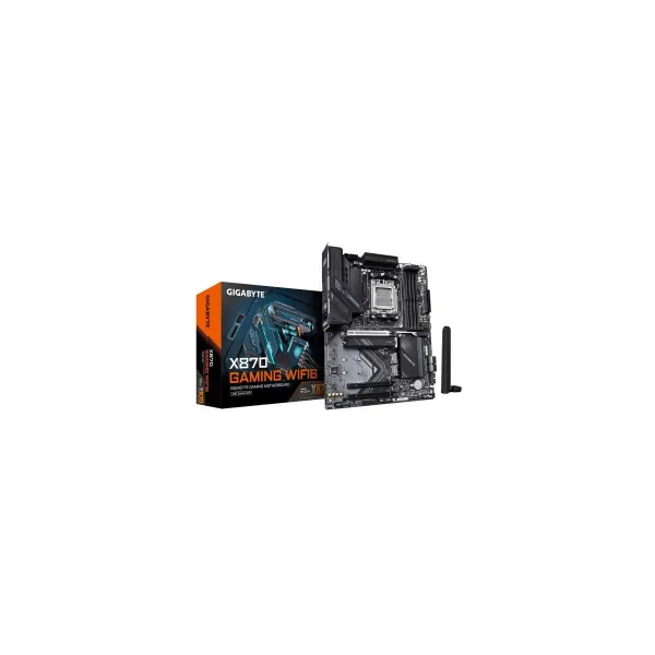 Gigabyte X870 GAMING WF6 | Processor family AMD | Processor socket AM5 | DDR5 | Supported hard disk drive interfaces M.2, SATA |