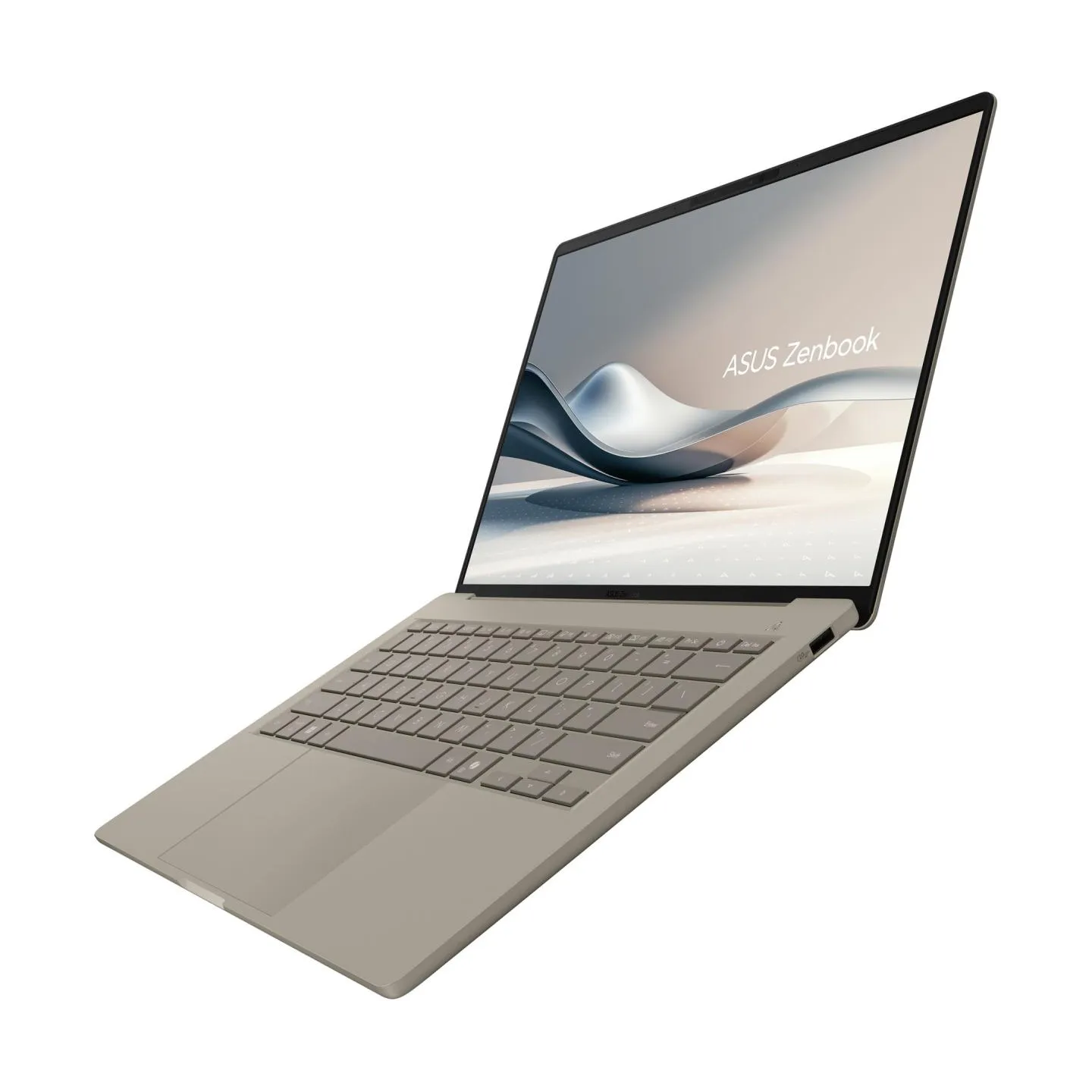 Asus | Zenbook A14 UX3407QA-QD202W | Zabriskie Beige | 14 " | OLED | WUXGA | 1920 x 1200 pixels | 60 Hz | Glossy | Snapdragon X 