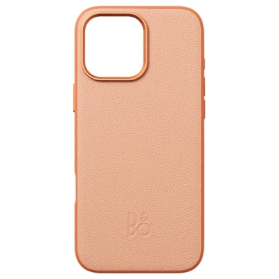 Bang & Olufsen iPhone 16 Pro Max Leather Case Sunset Apricot