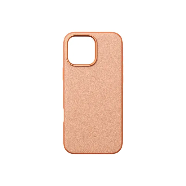 Bang & Olufsen iPhone 16 Pro Max Leather Case Sunset Apricot