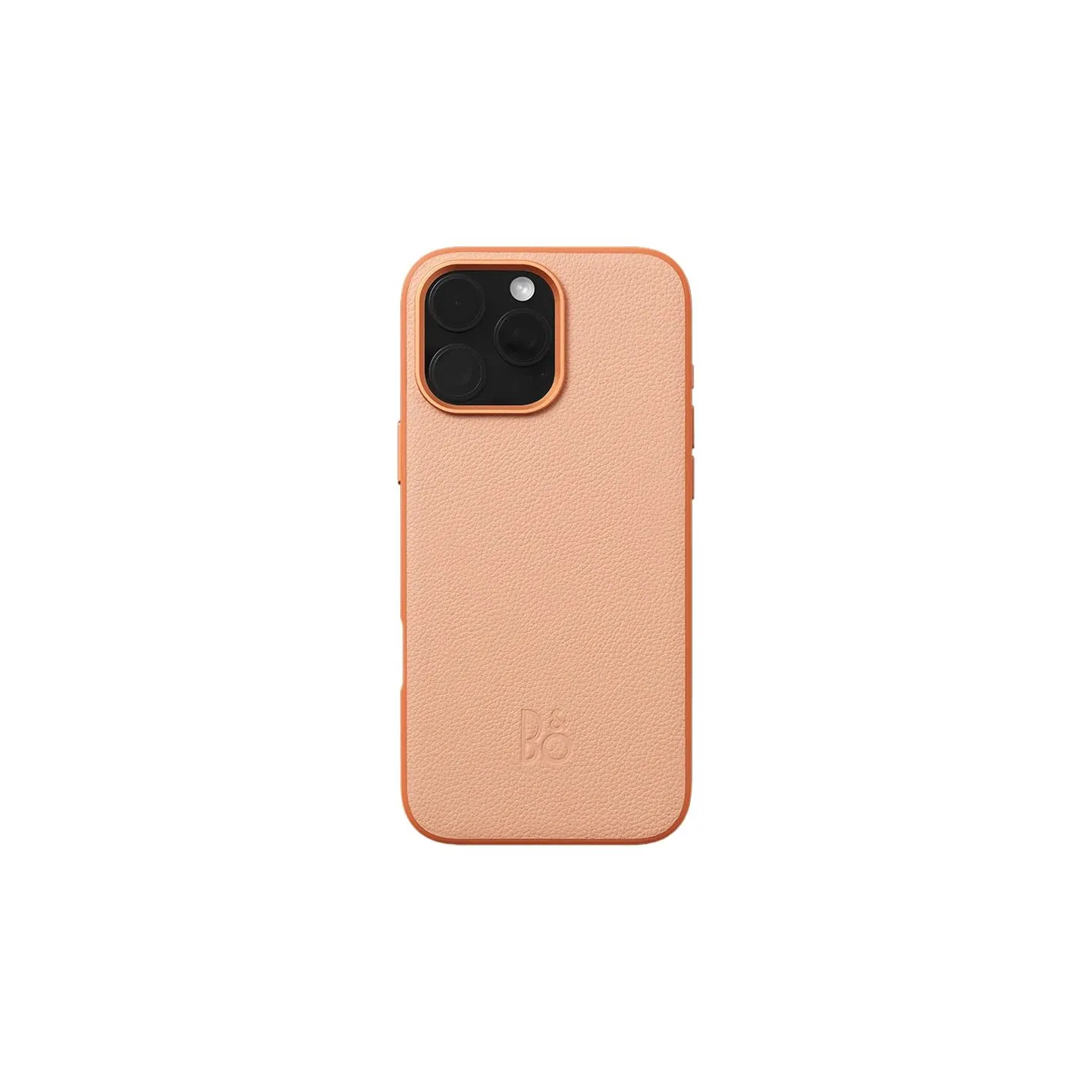Bang & Olufsen iPhone 16 Pro Max Leather Case Sunset Apricot