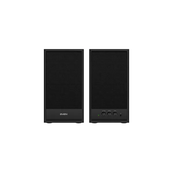 Sven Multimedia - Speaker SVEN SPS-702 (Stereo, 40W, 40Hz-22Hz, Black Leather)