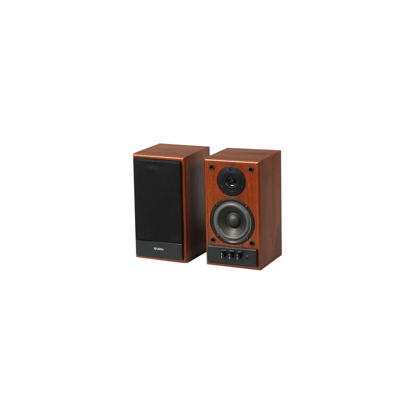 Sven Multimedia - Speaker SVEN SPS-702 (Stereo, 40W, 40Hz-22Hz, Wood)