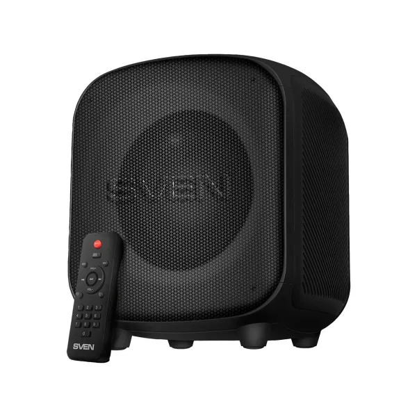 Sven Speaker SVEN PS-555, black, power output 65 W (RMS), TWS, Bluetooth, USB, microSD, RC, lithium battery