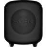 Sven Speaker SVEN PS-555, black, power output 65 W (RMS), TWS, Bluetooth, USB, microSD, RC, lithium battery
