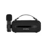 Sven Speaker SVEN PS-255, black (12W, Bluetooth, FM, USB, karaoke mic, 3600mAh)