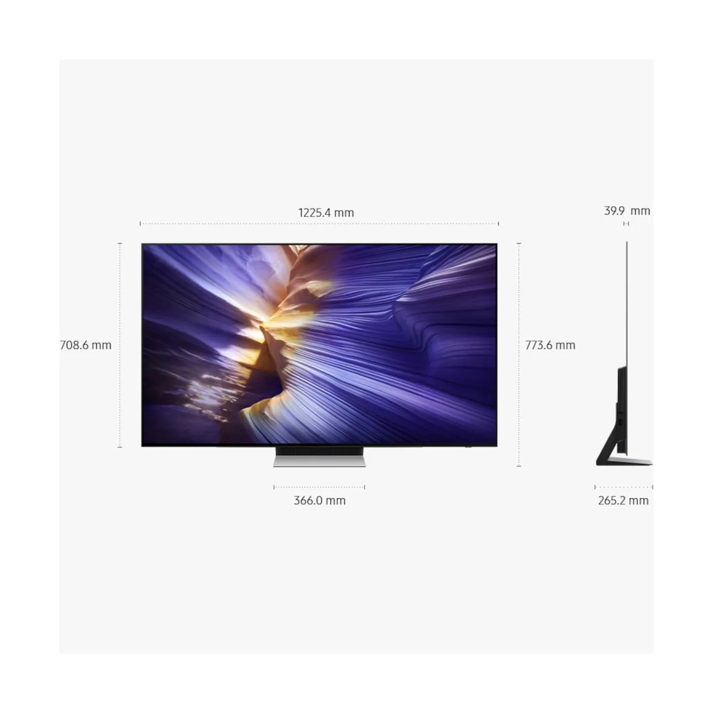 Samsung TV 55 S90F OLED 4K AI Smart 2025