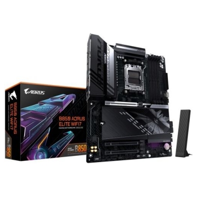 Gigabyte B850 A ELITE WF7 | Processor family AMD | Processor socket AM5 | DDR5 | Supported hard disk drive interfaces SATA, M.2 