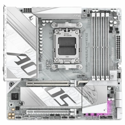 Gigabyte B850M A ELT WF6E | Processor family AMD | Processor socket AM5 | DDR5 | Supported hard disk drive interfaces SATA, M.2 