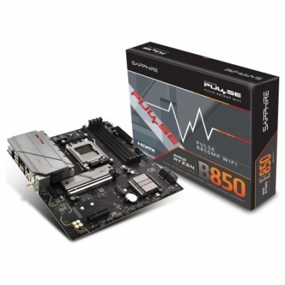 Sapphire Motherboard PULSE B850M WIFI AM5 4DDR5 mATX