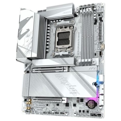 Gigabyte X870 AORUS ELITE X3D ICE | Processor family AMD | Processor socket AM5 | DDR5 | Supported hard disk drive interfaces SA